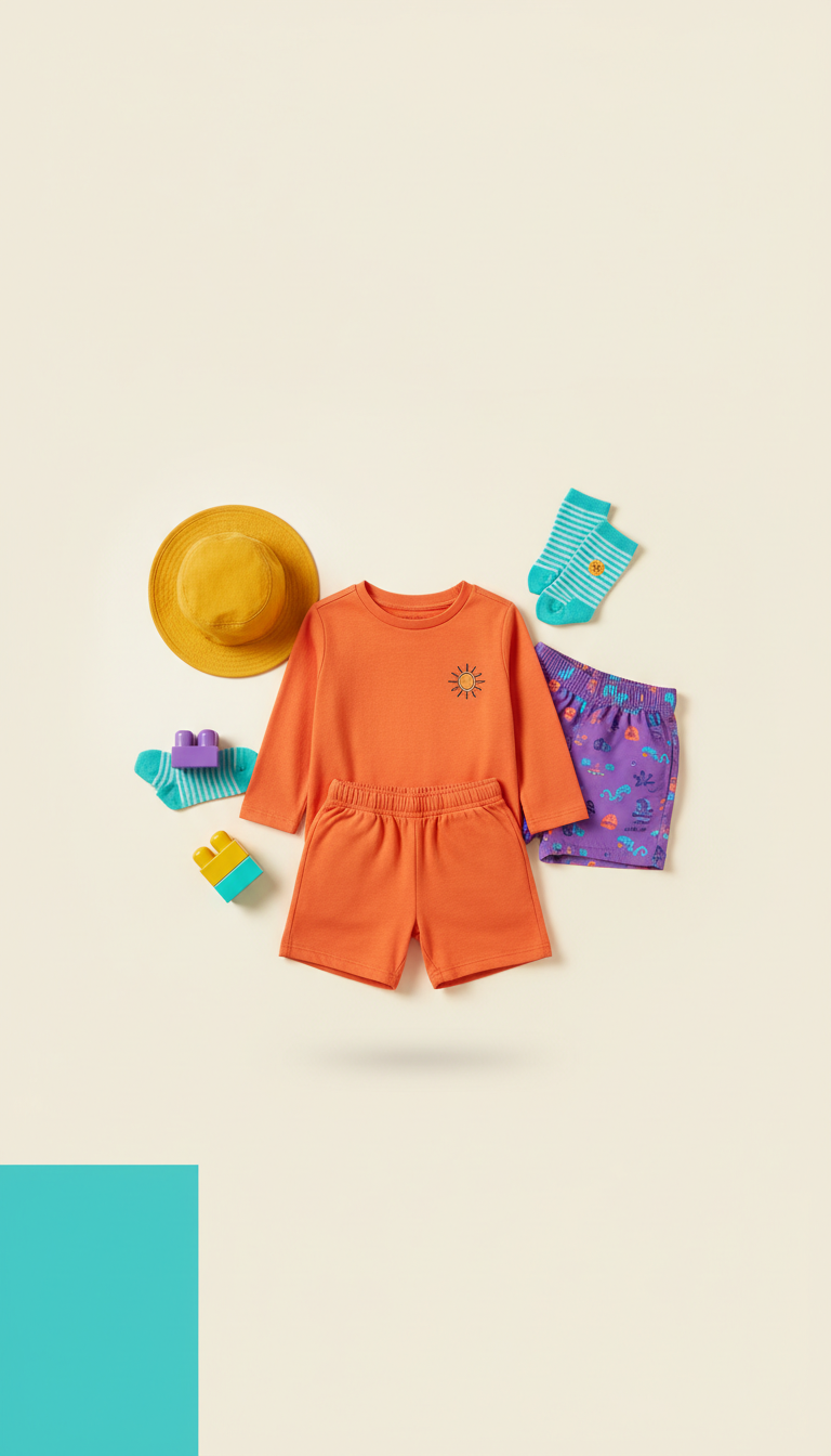 Cotton Graphic Play Tee