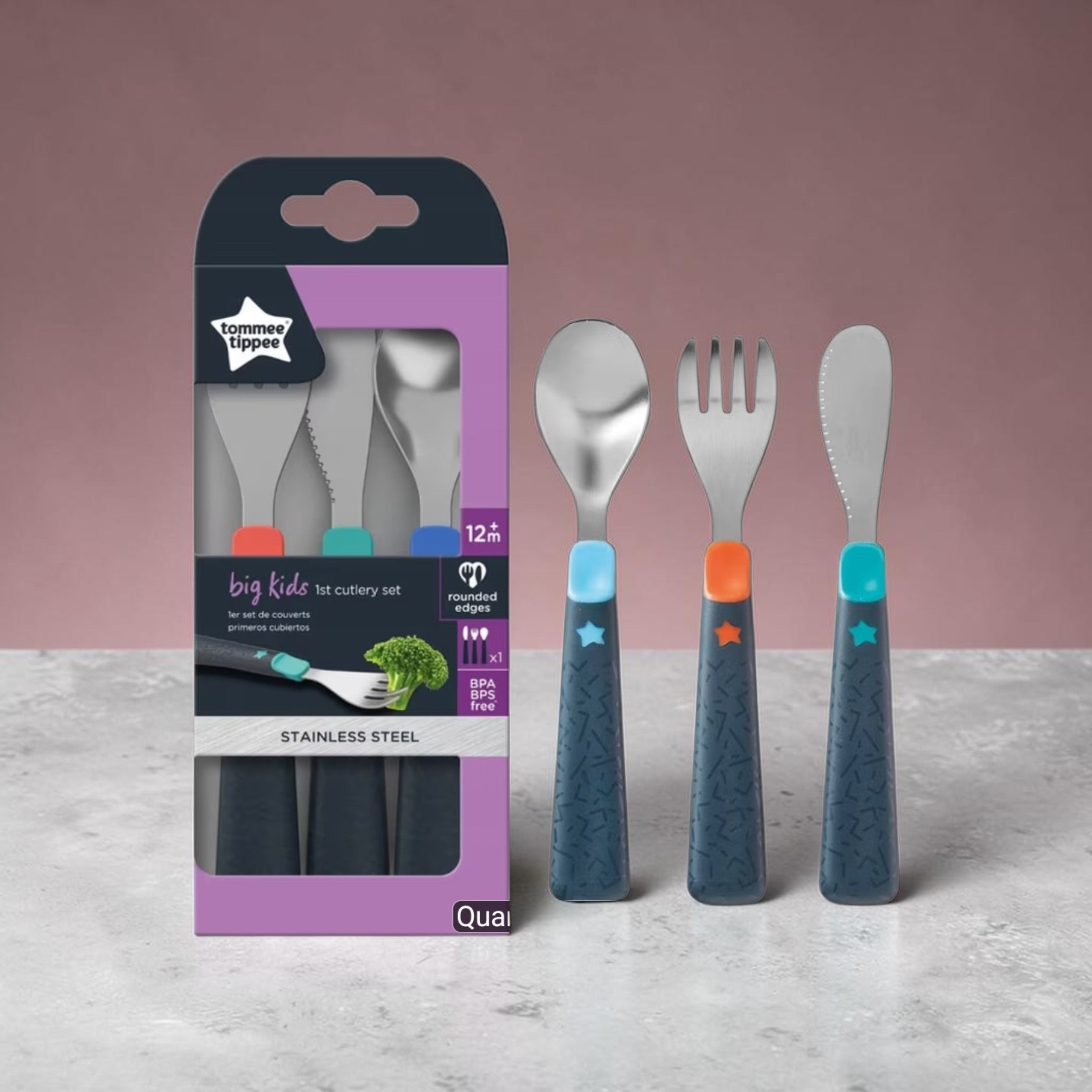 Tommee tippee 1st cutlery set (12m+)
