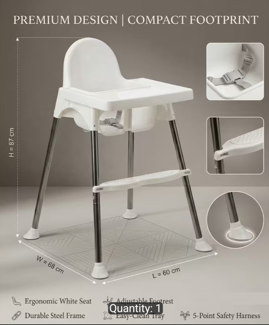 High chair 2 in 1 modular