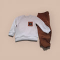 Boys Casual long sleeve & pants set  2-3 yrs