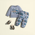 Boys car print pyjamas