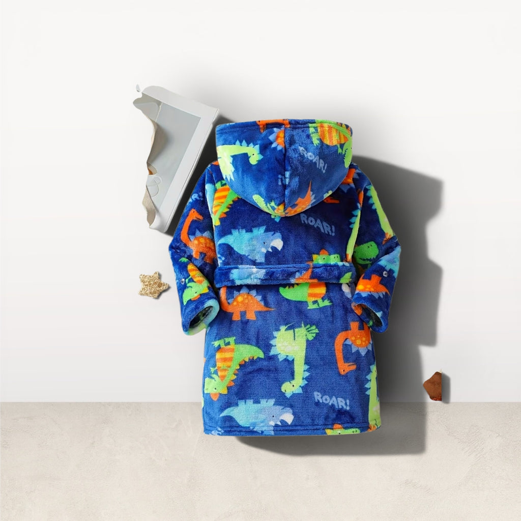 Boys dinosaur Bathrobe