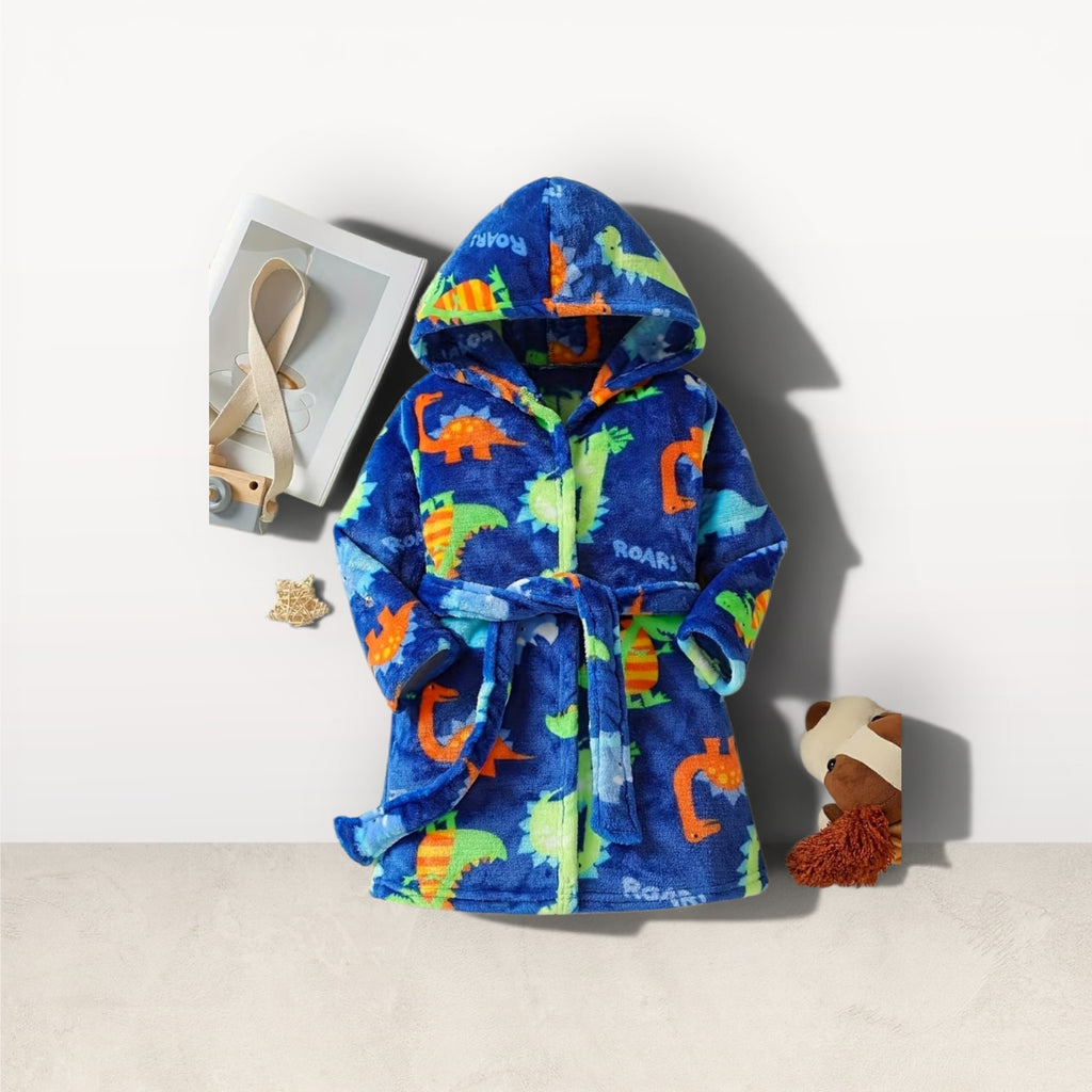 Boys dinosaur Bathrobe